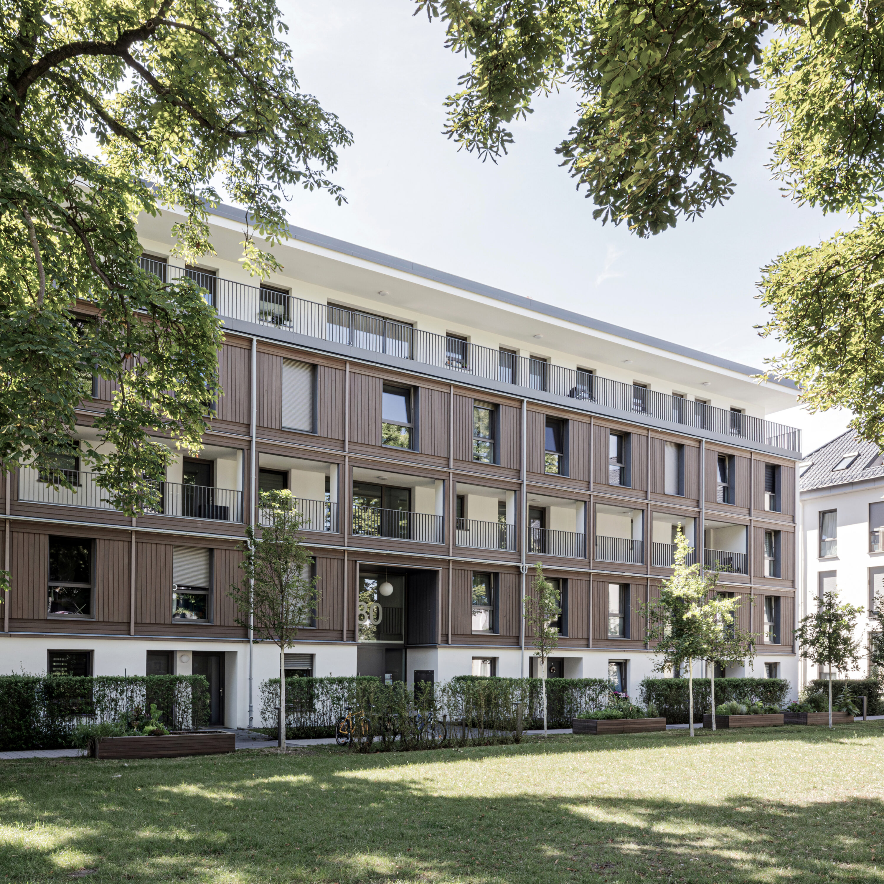 Wohnriegel Mainz-Kastel, LOA | Lars Otte Architektur, ARGE KLA | LOA