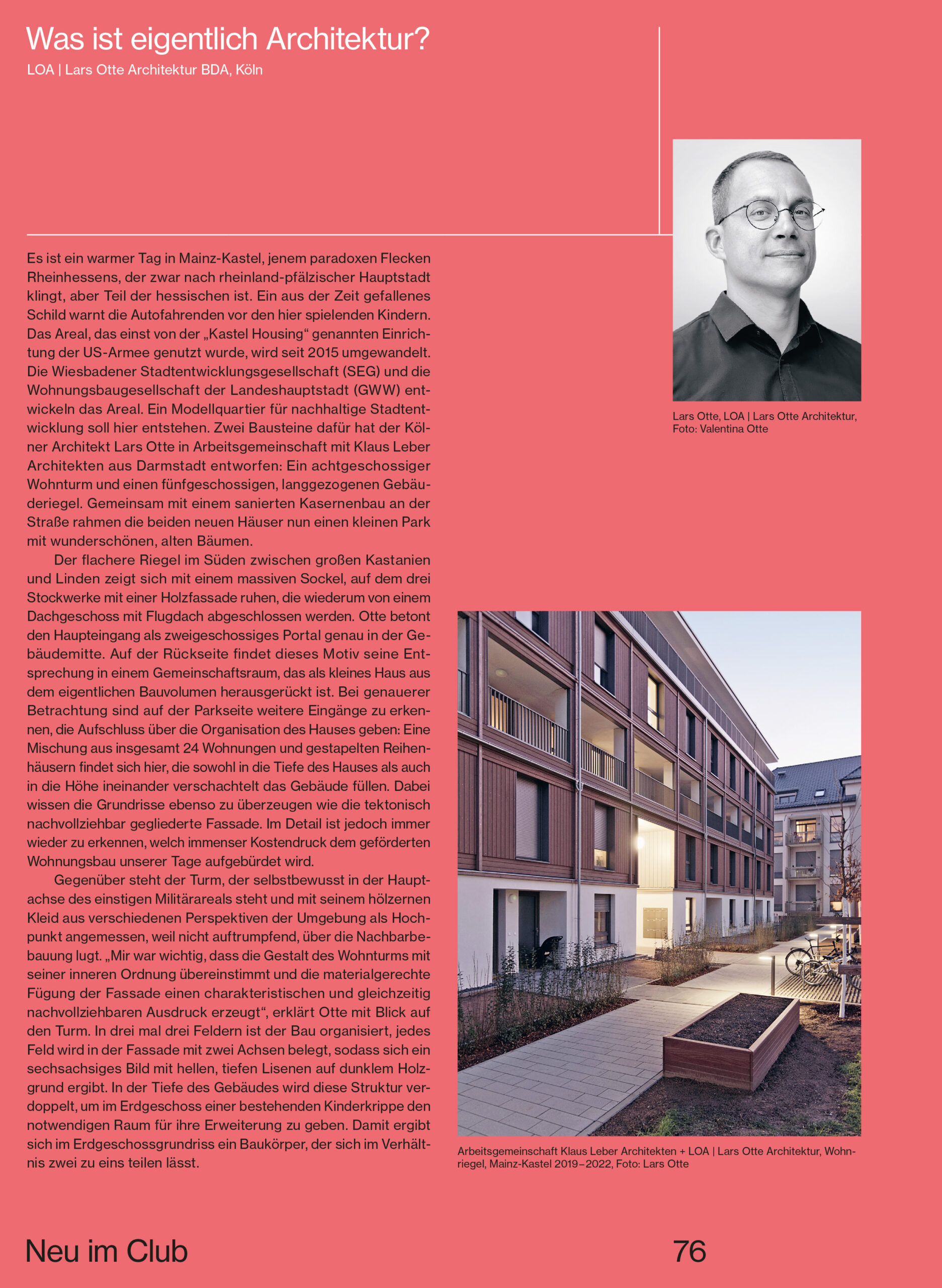 LOA | Lars Otte Architektur "Die Architekt 2024/4